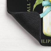 I Can Do All Things Through Christ Who Strengthens マウスパッド (コーナー)