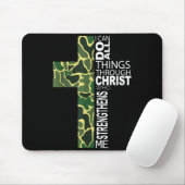 I Can Do All Things Through Christ Who Strengthens マウスパッド (マウス)