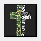 I Can Do All Things Through Christ Who Strengthens マグネット (正面)