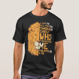 I Can Do All Things Through Christ Who Strengthens Tシャツ
