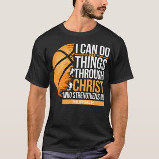 I Can Do All Things Through Christ Who Strengthens Tシャツ
