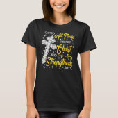I Can Do All Things Through Christ Who Strengthens Tシャツ (正面)
