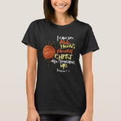 I Can do all things through Christ who strengthens Tシャツ (正面)