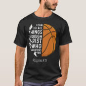 I Can Do All Things Through Tシャツ (正面)