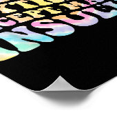 I Can Do Anything Except Make Insulin Groovy Tie D ポスター (角)