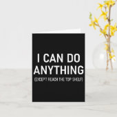 I Can Do Anything Except Reach The Top Shelf, Funn カード (黄色い花)