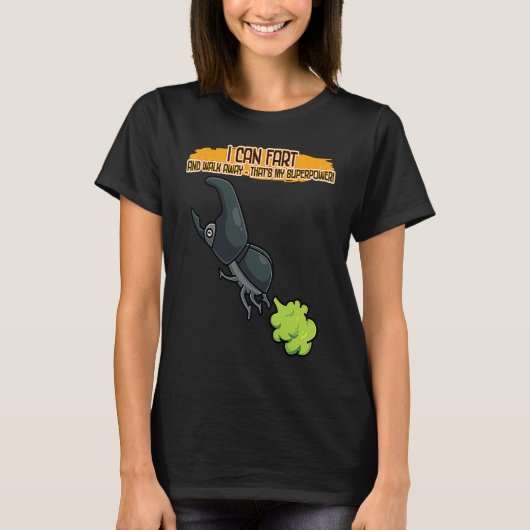 I Can Fart And Walk Away   Sayings Graphic Tシャツ (正面)