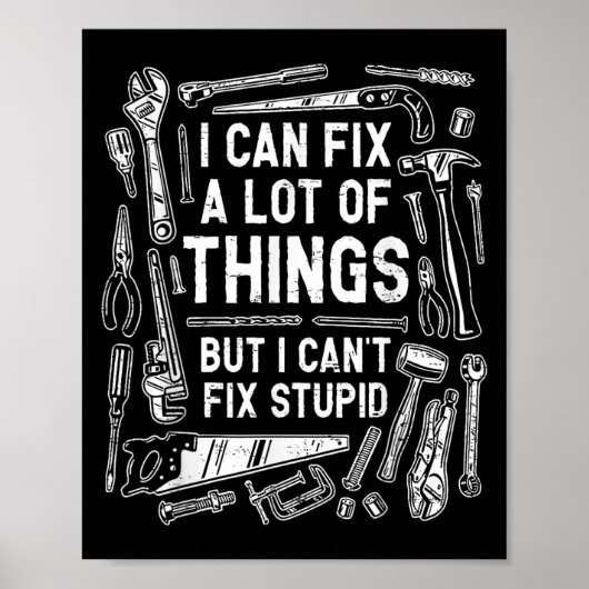 I Can Fix A Lot Of Things But I Can't Fix Stud Fat ポスター (正面)