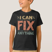 I Can Fix Anything - Craftsman Tシャツ (正面)