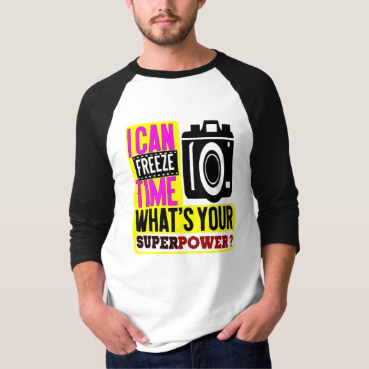 i can freeze time tシャツ (正面)