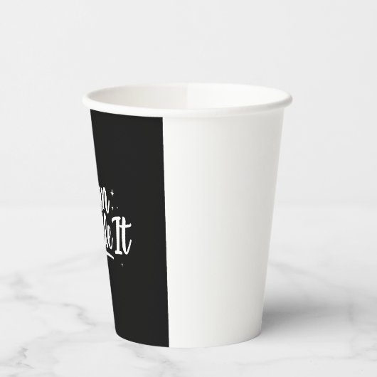 I Can Handle It" 8oz Paper Cups 紙コップ (左)