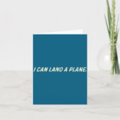 I Can Land A Plane  カード (正面)