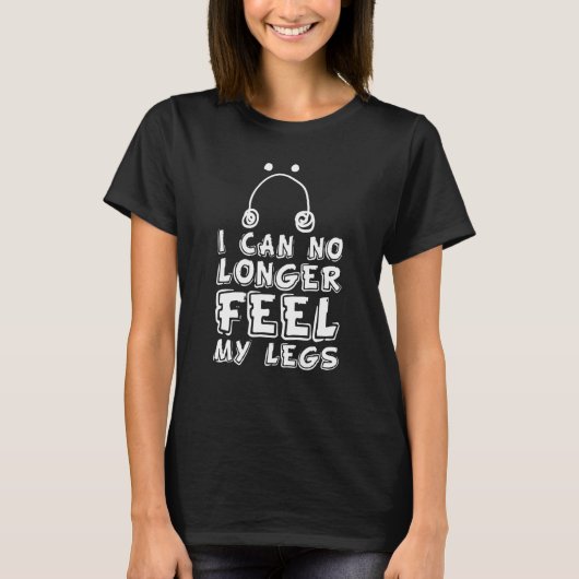I Can No Longer Feel My Legs I Potato Tシャツ (正面)