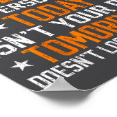 I Can Only Please One Person A Day Funny Saying ポスター (角)