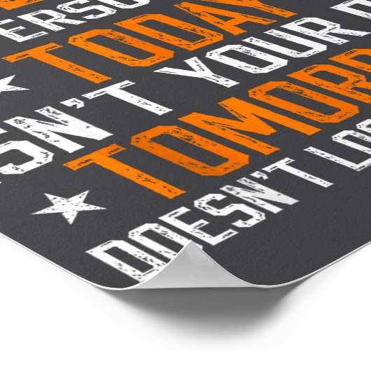 I Can Only Please One Person A Day Funny Saying ポスター (角)