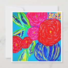 I Can Paint Myself Flowers Postcard