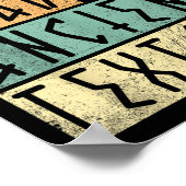 I Can Read Ancient Text Funny  ポスター (角)