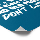 I Can’t Argue With My Wife She’s Older Than Me Mar ポスター (角)