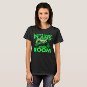 I Can t I Have Plans In My Room  Gamer Gaming Tシャツ (正面フル)