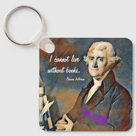 I cannot Live Without Books キーホルダー