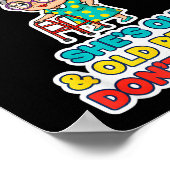 I Can't Argue With My Sister She's Old &amp; Old P ポスター (角)