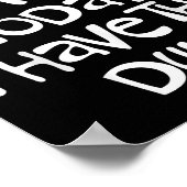 I Can't Brain Today I Have The Dumb Brain Fog Clou ポスター (角)