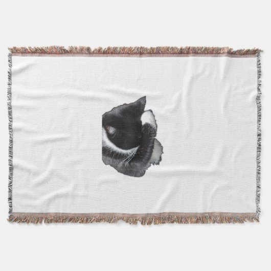 I Can't Even Right Meow スローブランケット (正面)