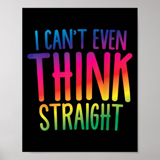 I Can't Even Think Straight  ポスター (正面)