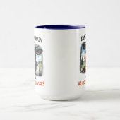 I Can't Fix Crazy but I Adjust Your Glasses マグカップ (中央)