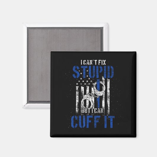 I Cant Fix Stud But I Can Cuff It Lice マグネット (正面/裏面)