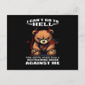 I Can't Go to Hell The Devil Still Has A Restraini エンクロージャーカード (裏面)