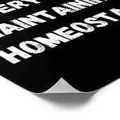 I Can't, I'm Busy Maintaining Homeostasis  ポスター (角)