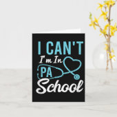 I Cant Im In Pa School Physician Istant Students カード (黄色い花)