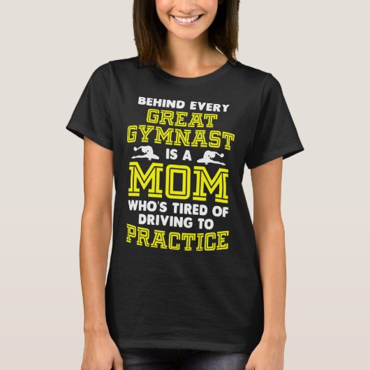 I Cant Keep Calm Im A Gymnastics Mom And Its Compe Tシャツ (正面)