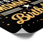 I Can't Keep Calm It's My Mommy Birthday Party Gif ポスター (角)