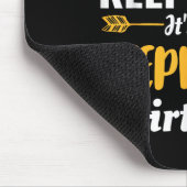 I Cant Keep Calm Its My Stepmom Birthday T-shirt.p マウスパッド (コーナー)