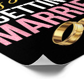I Can't Keep Calm My Son Is Getting Married Marry ポスター (角)