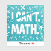 I cant math シール (シート)