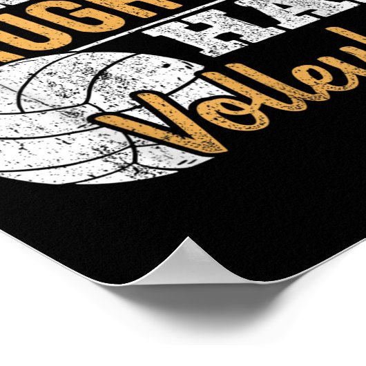 I Cant My Daughter Has Volleyball - Netball Traini ポスター (角)