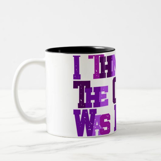 I Can't Remember the Title, But... ツートーンマグカップ (左)