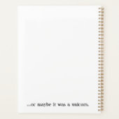 I Can't Remember the Title, But... プランナー手帳 (裏面)