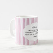I can't say I do bridesmaid proposal mug preppy  コーヒーマグカップ (正面左)
