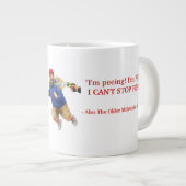 I Can't Stop Peeing! ジャンボコーヒーマグカップ (正面右)