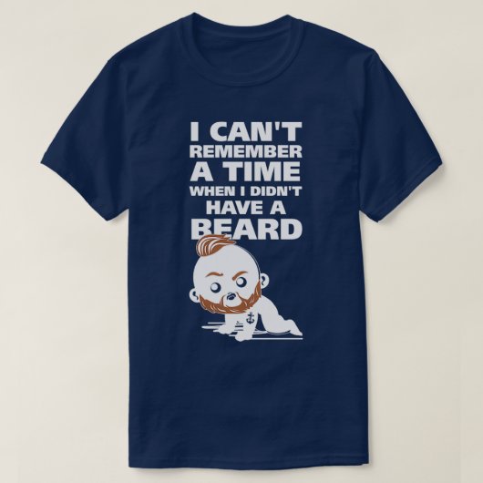 I cantx27tはI didnx27tがbを持っている時を覚えている Tシャツ (デザイン正面)