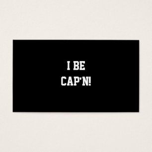I Cap'nがあって下さい。 白黒。