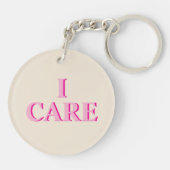 I CARE キーホルダー (裏面)