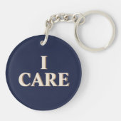 I CARE キーホルダー (裏面)
