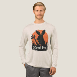 I Carrot Even Funny Bunny Rabbit Vegetable Pun トライブレンドＴシャツ