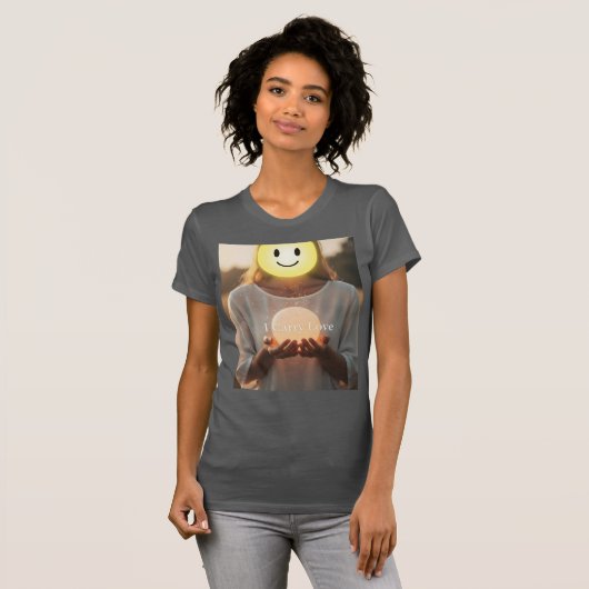 I Carry Love Gentle Presence Affirmation Tシャツ (正面フル)