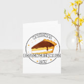 I Celebrate National Boston Cream E Day Food Cake  カード (黄色い花)